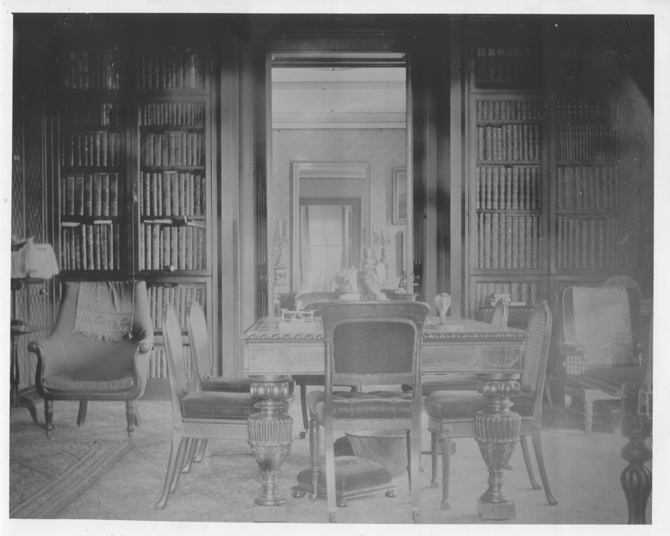 Interior of Edmond Castle
