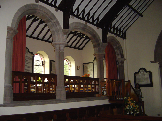 Hayton church, GEC pew