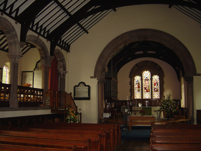 Graham of Edmond Castle pew in Hayton church