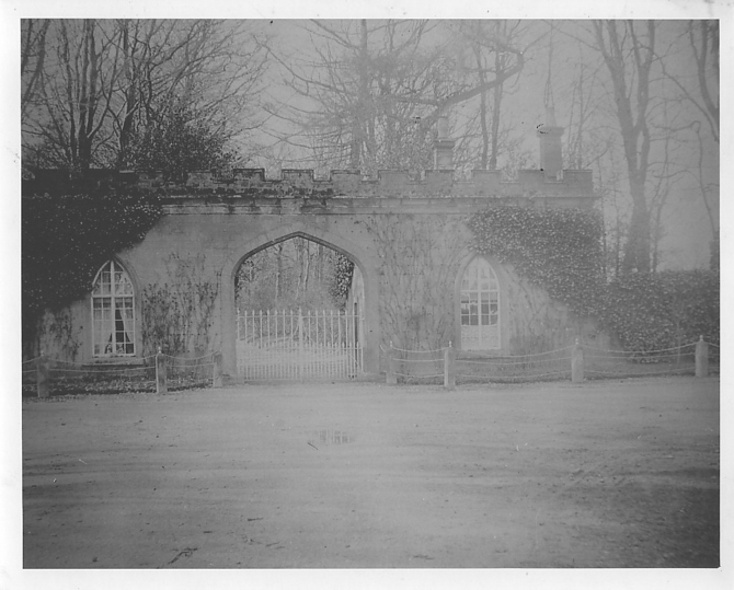 Edmond Castle field gate