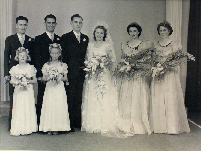 Wedding of Doreen and Ron Marks