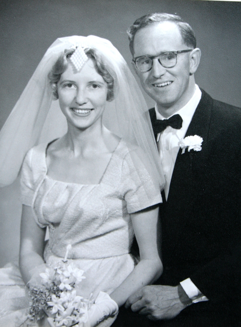 Mum and Dad's wedding picture