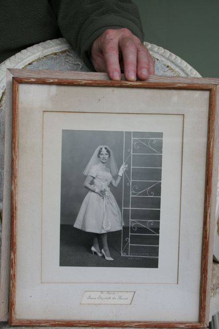 Wedding photo of my mother