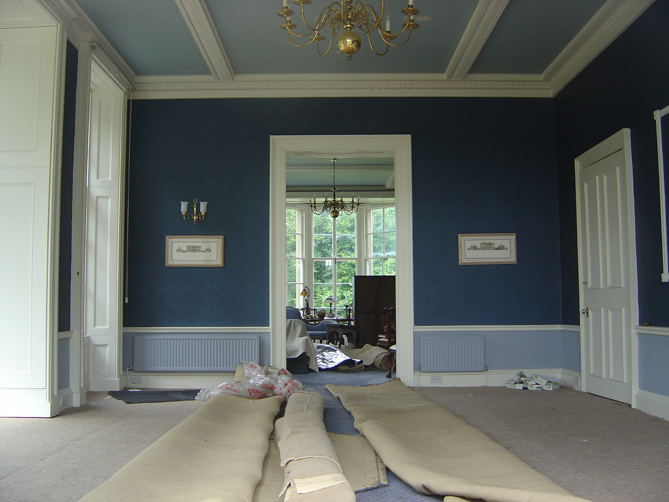 Interior room of Edmond Castle