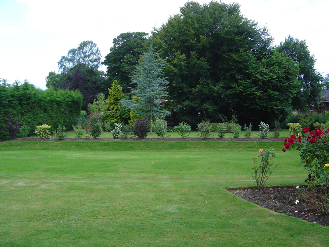 View from back of Edmond Castle