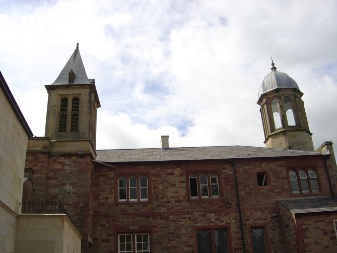 Rear wing of  Edmond Castle