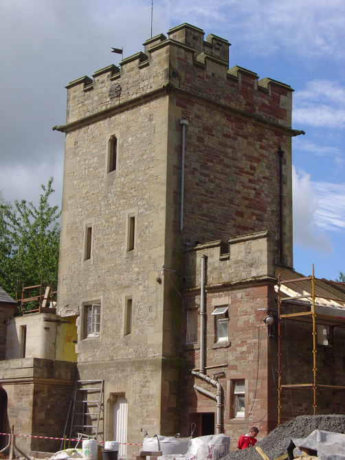Original Pele tower of Edmond Castle