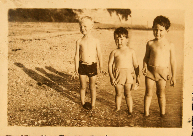 Brian, James and Dad